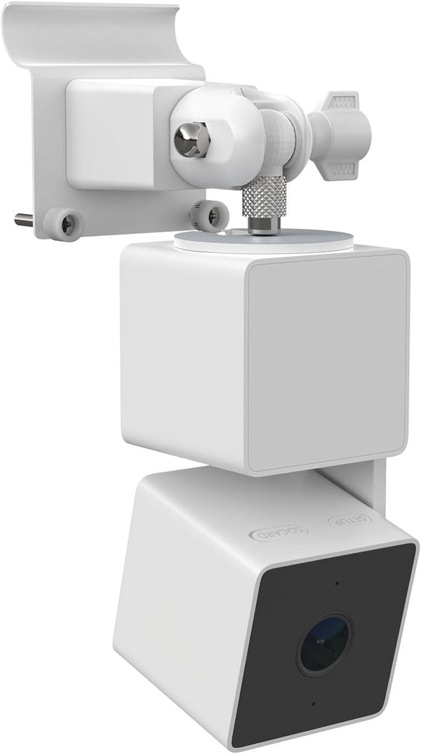 Vinyl Siding Mount for Wyze Cam Pan V3 Camera, Durable and Easy to Install (White)