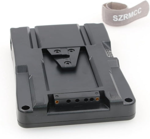 SZRMCC Dual NP-F970 NP-F Series Battery to V-Mount Lock Power Supply Converter Plate for ARRI Sony Camera Kit