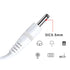 generic 3.5 1.35mm Straight Power Connector Adapter X Plug to USB Power Cable for Table Lamp