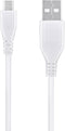 FITE ON 5ft White Micro USB Power Charging Cord Cable Lead Compatible with Sound