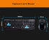 UniFire V60 Waterproof 2.4G Wireless Gaming Keyboard with Mouse DPI Control for Desktop PC