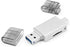 cablecc 2.0 USB-C Type C/USB to NM Nano Memory Card & TF Micro Card Reader for Huawei Cell Phone & Laptop