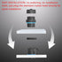 5PCS Panel Mounting Shielded CAT6A RJ45 Waterproof Connector - Cat5/5e/6/6E 8P8C Ethernet LAN Cable Coupler with