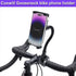 Cuxwill 4-13" Tablet Holder Bike Mount Fit iPad Phone for Peloton Treadmill, Upgrade Goosencek Clamp Mount for Spin