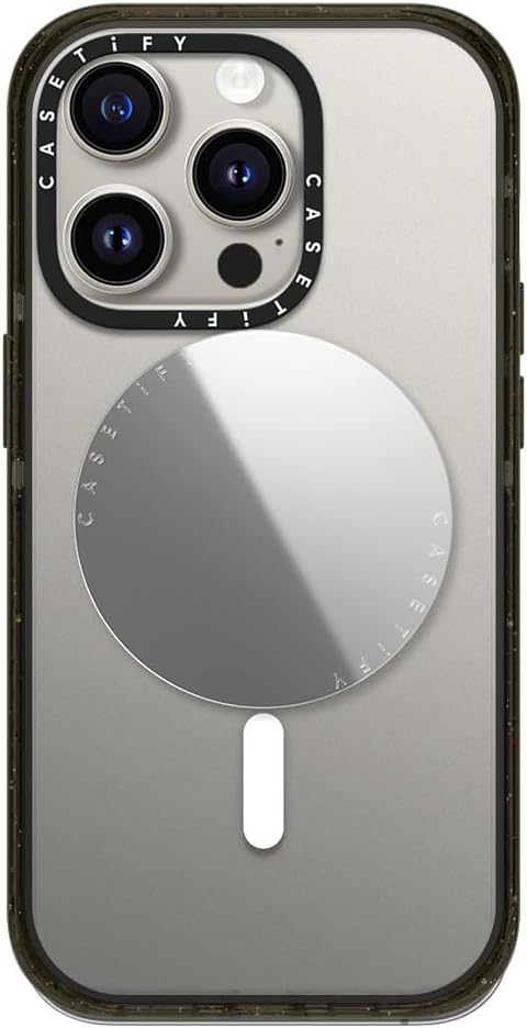 CASETiFY Snappy Grip Stand - Compatible with MagSafe - Silver Mirror