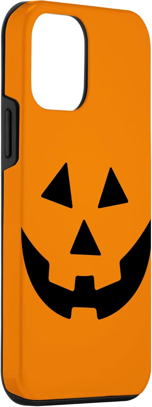 Jack O Lantern Orange Pumpkin Face Halloween Costume Case for iPhone 12 mini