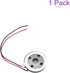 DMiotech Mini DIY Magnetic Speaker, 1W 8 Ohm 15mm Diameter Internal Replacement Loudspeaker with Wire (Black)