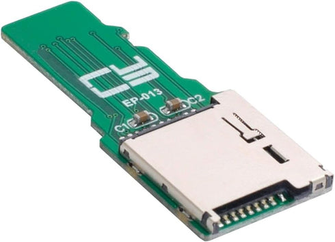 Chenyang 2Pcs TF Micro SD Card Male to SD Card Female Extension Adapter, PCBA SD/SDHC/SDXC UHS-III UHS-3 UHS-2
