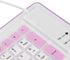 Foldable Silicone Keyboard, 103 Keys Wired Bluetooth Waterproof Rollup Keyboard for PC Notebook Laptop