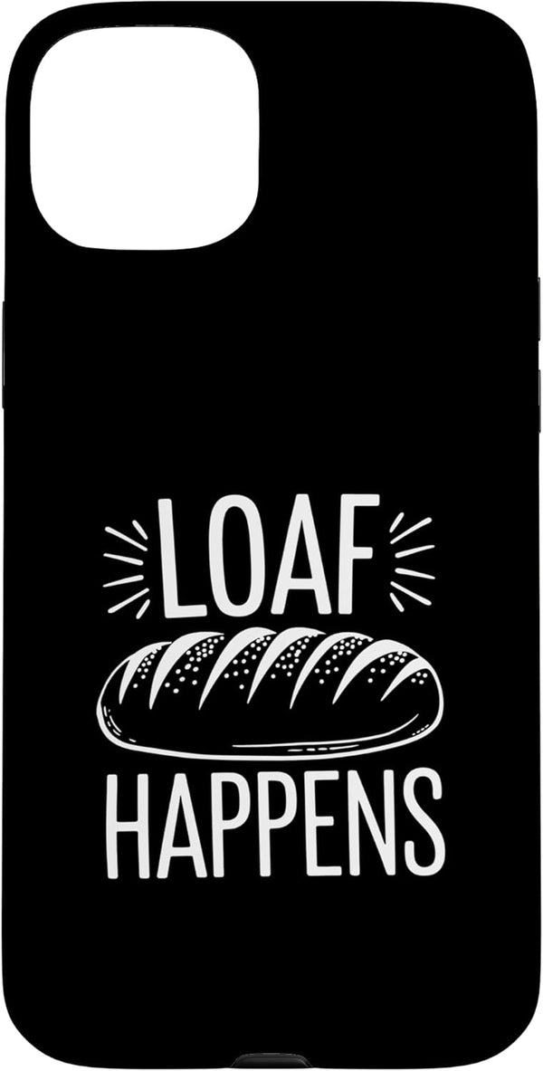 Sourdough Bread Baking Funny Baker Bread Making JM Loaf Happens Sourdough Bread Baking Bakery Case for iPhone 15 Plus