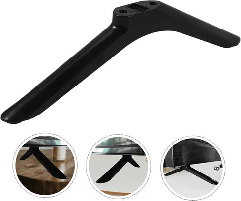 BUGUUYO 55-inch Universal Tv Stand Base for LCD LED Televisions Heavy Duty Plastic Desktop Television Holder