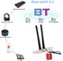 Mini AX210NGW WiFi Card, WiFi 6E M.2 2230 NGFF Desktop Kit with Wireless BT 5.3 Network Adapter for PC Windows 11/10