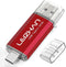 LEIZHAN USB 3.0 Flash Drive, Type-C Memory Stick, 32GB for Samsung Galaxy S9, S8, LG G6, Google Pixel XL