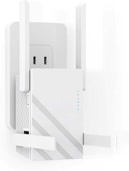 Suirrsaze 2025 1.2Gbps WiFi Extender Signal Booster, Up to 12880 sq. ft, Dual