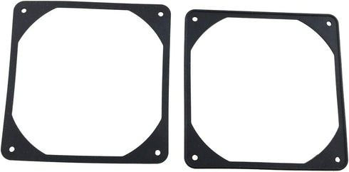 E-outstanding 4-Pack 120mm Rubber Shock Absorption Pads for 12cm Fans, Reduce Noise, Desktop Compatible