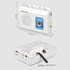 Portable Cassette Player Tape Recorder with Built-in Speaker, Microphone, Headphone Jack