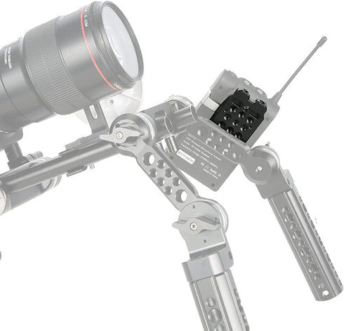 NICEYRIG Mini V-Lock Mount Baseplate for Arca Swiss Quick Release, DSLR Camera Tripod, Monopod