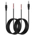 SIOCEN 2-Pack 6FT Replacement 3.5mm Male Jack to Bare Wire Open End TS