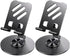 SIORGDMN Cell Phone Stand for Desk,Metal Base,Adjustable,Foldable Cellphone Holder 360 Rotation Smartphone Holder