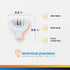 360 Technical Precision Replacement for Apollo WATT Overhead Projector LAMP