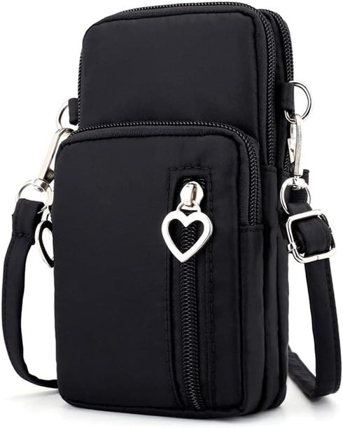 Small Crossbody Bag Case Cell Phone Shoulder Purse Wallet Armband for iPhone 13 14 15 Pro Galaxy S23 S24 S22 S21 Pixel