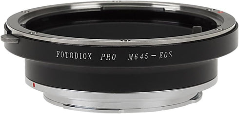 Fotodiox Pro Lens Mount Adapter for Mamiya 645 MF Lenses on Canon EOS EF/EF-s Cameras