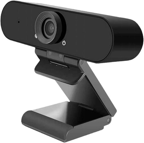 WEUNKNOWN 1080p Webcam with Dual Stereo Microphones & Privacy Cover, Full HD USB