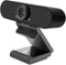 WEUNKNOWN 1080p Webcam with Dual Stereo Microphones & Privacy Cover, Full HD USB