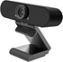 WEUNKNOWN 1080p Webcam with Dual Stereo Microphones & Privacy Cover, Full HD USB
