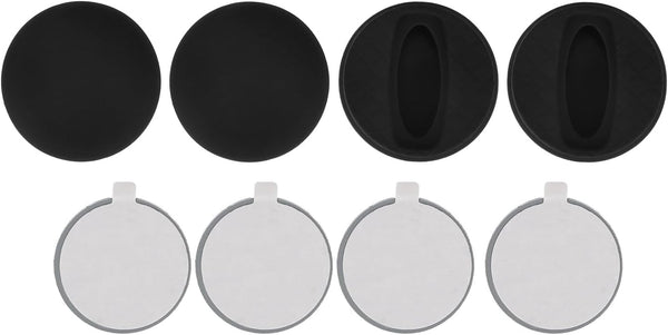 Goktvai 4pcs Magnetic Holder Case for Airtag, Secure Anti-Loss Tracking Silicone Protective Cover