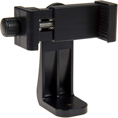 Fotodiox (2.2" 4" Cell Phone Tripod Mount Adapter - Universal Adjustable Phone Tripod Mount Clamp for Smartphones