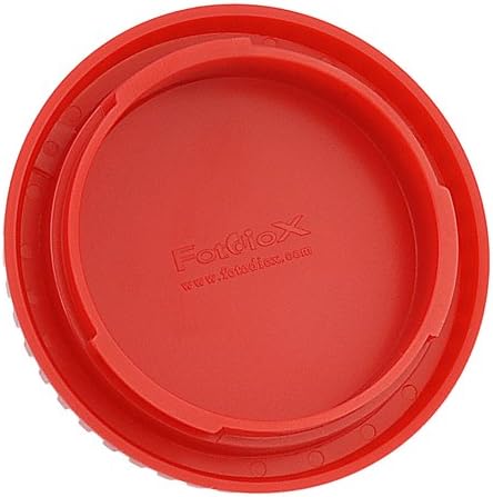 Fotodiox Red Designer Body Cap for Canon EF and EF-S Mount Cameras