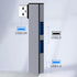 Argzm 90 4 2 USB2.0 1 USB3.0 Degree Portable USB C Hubs Port USB Expansion Fast Data Hubs with for PC Laptop