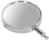 Microscope Plane Concave Reflector, 360 Degree Rotation Light Gathering for Experiments - Metal Bracket