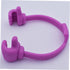 OSALADI 2pcs Creative Thumbs Gesture Desktop Holder Multi-Function Adjustable Cell Phone Stand Purple and Red for Desks