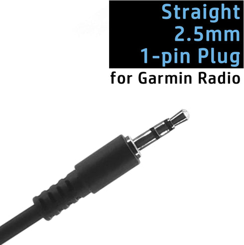 Earpiece Headset for Garmin Radio Rino 110 120 130 520HCX 530HCX 610 650 655T Walkie Talkie with Mic
