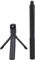 Hamwesh 120cm X4 X3 X2 Selfie Stick Tripod, Aluminum Alloy Extendable to Action Camera Selfie Stick, Compact Portable