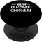Will Run for Teriyaki Chicken PopSockets Standard PopGrip - Funny Foodie Gift for Runners