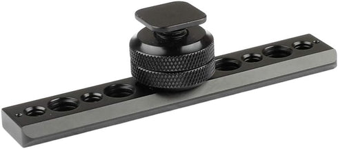 CAMVATE Standard NATO Safety Rail 105mm with Shoe Mount & 3/8"-16 Female Thumbscrew