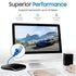 Cmple Cat 6 Ethernet Cable 5 ft, 10Gbps Network LAN Cord, 550MHz, RJ45 Connectors, Blue, Compatible with Gaming Devices