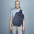 Backpack Large Sling Bag Laptop Cross Body Messenger Bag Shoulder Travel Rucksack (C- Blue)