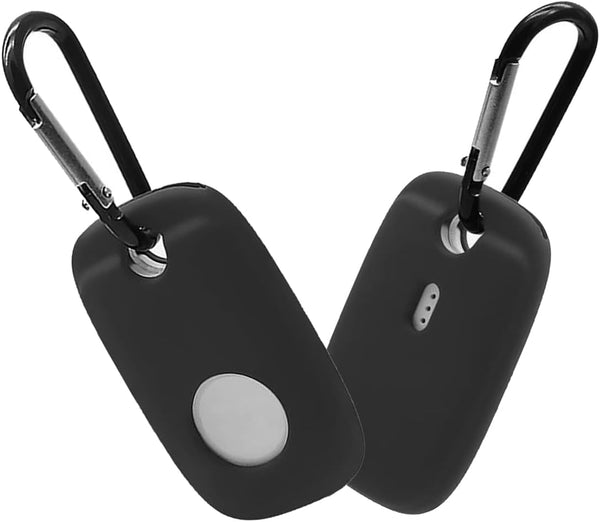 Compatible for Tile Pro (2022) Case 2-Pack - Powerful Bluetooth Tracker Holder with Keychain for Keys and Bags