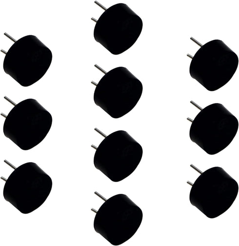 Fielect 10Pcs DC3V 80db Buzzer Alarm Passive Electronic Beeper for Intermittent Sound Speaker