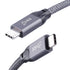 10Ft USB C to USB C Cable, 100W PD Charging, 20Gbps Data, 4K Video, Compatible with MacBook Pro, iPad Pro, Galaxy S23.