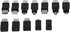 Zerone USB OTG Micro Mini USB2.0 Male to Female Adapter, Multiple F/M USB Coupler Connector Set, Pack of 12 Pcs