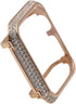 Bling Crystal Metal Case Compatible for Apple Watch Series 1 2 3 Diamond Protective Cover