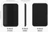 Sinjimoru Magnetic Wallet for iPhone, Magnetic Card Holder with Flap, Compatible with iPhone 15/14/13/12 Series
