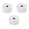 Universal Bullet Security Camera Junction Box Mount Bracket, Plastic Rainproof for IP Camera Indoor/Outdoor (3 Pack)