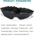 Stereo Bluetooth 5.0 UV Protection Sunglasses, Hands-Free Calling, Polarized Lenses, Connect with Mobile Phones and