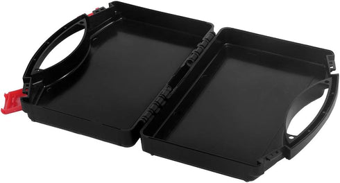 Small Hard Carrying Case with Pluck Foam Interior for Pistol, GoPro, Microphone, Camera, Outer Size 12.2 x 10